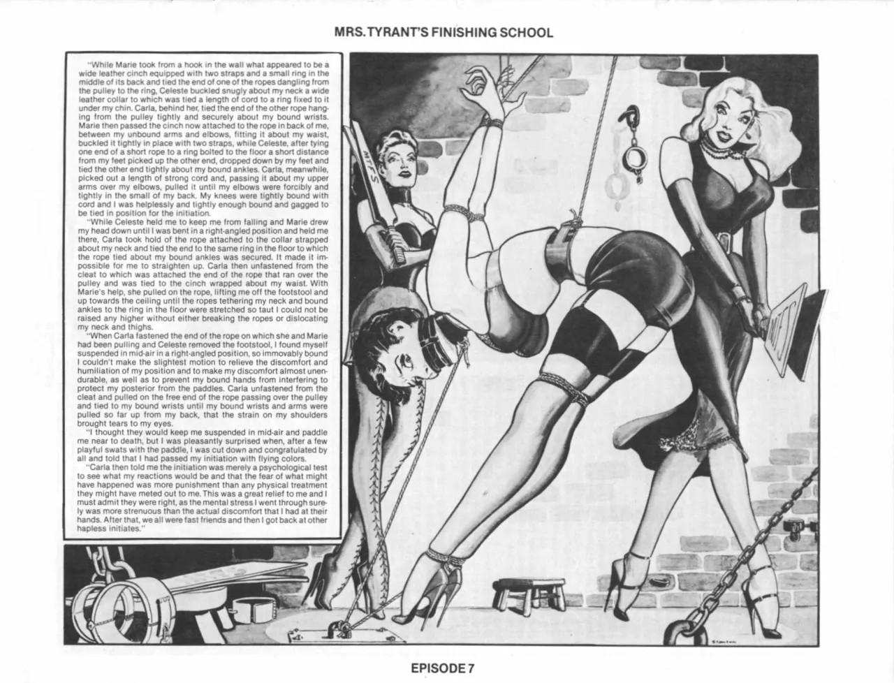 Eric Stanton - Mrs Tyrant's Finishing School page 9 full