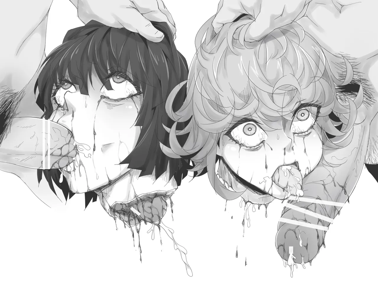 bekon15 / ko1444  / Bacon  Ryona graffiti 1-11 + 2 Skeb guro Pixiv posts. page 10 full