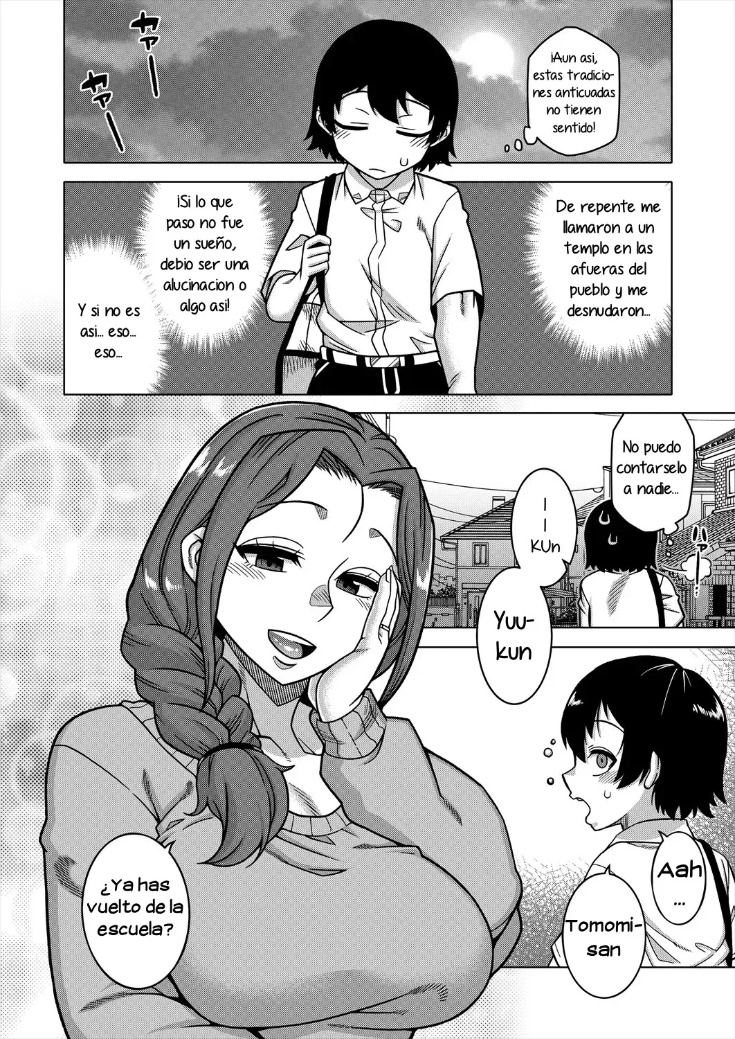 N-ken T-shi R-mura no Fuushuu ni Tsuite Ch. 1-2｜Acerca de las Tradiciones del Pueblo R, Ciudad T, Prefectura N – Episodio 1-2 page 7 full