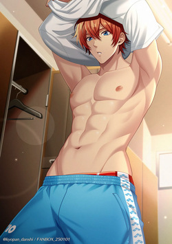 更衣室で着替える赤瀬～（何がとは言わないが）下向き編～