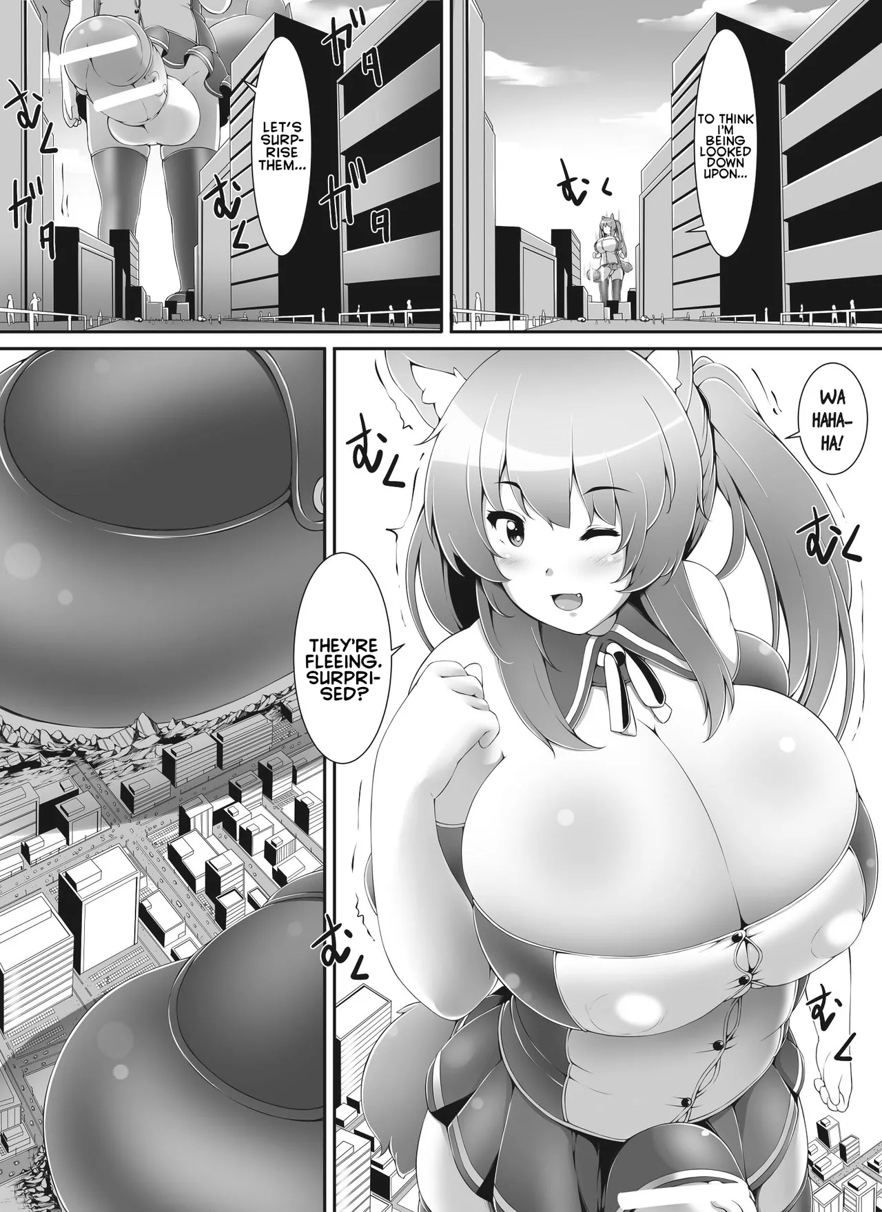 Chou Ookii Uchuujin ga Ojamashimasu | A Grand Gigantic Alien Welcomes Herself In page 9 full