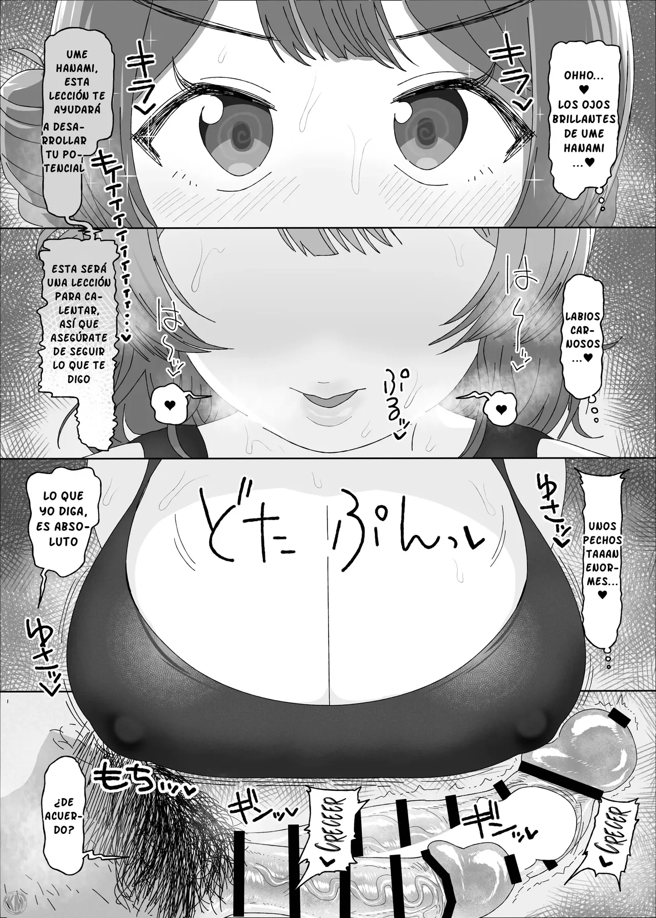 Hanami Ume vs Saimin Oji-san｜Ume Hanami vs Señor Hipnotista page 6 full
