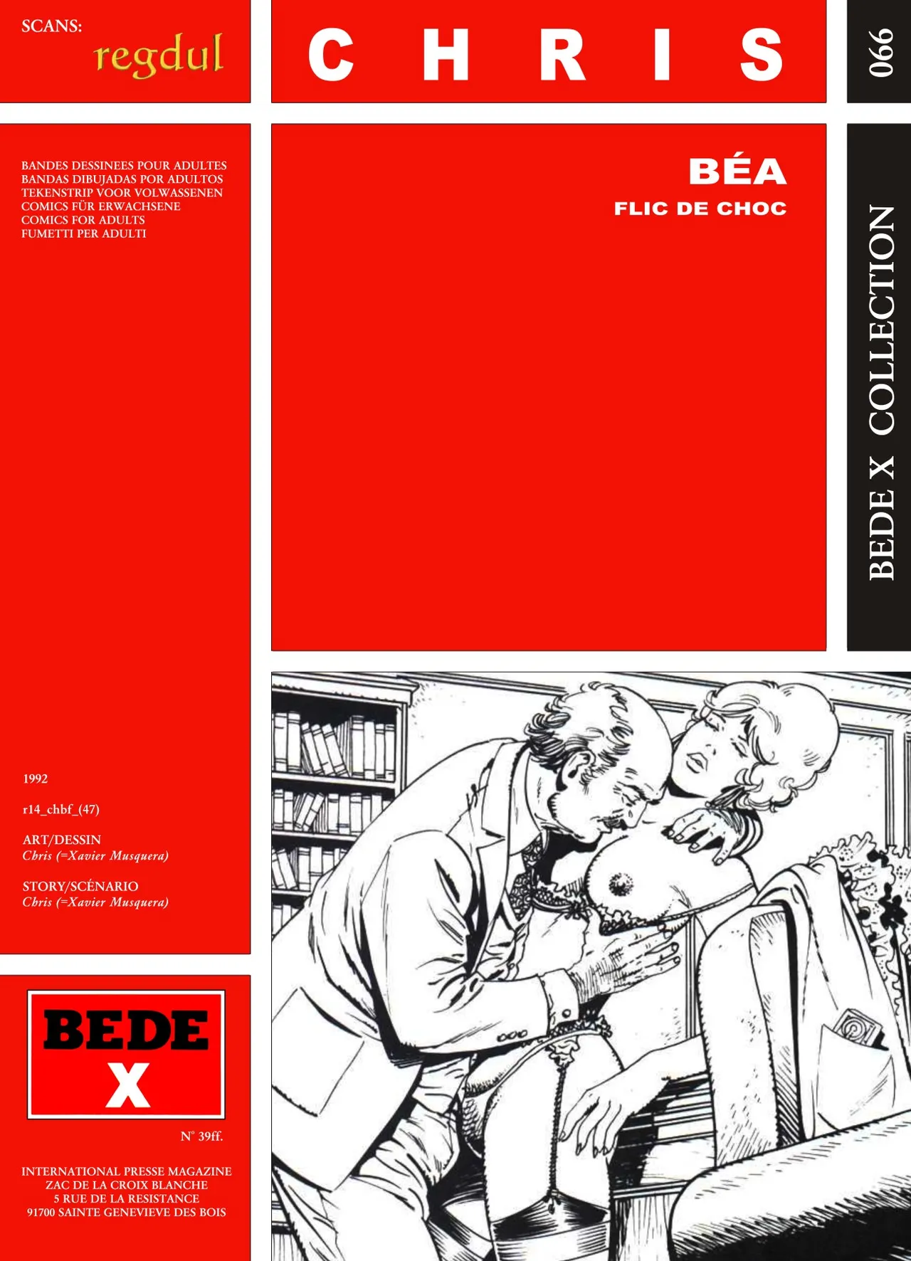 Chris  - Bea : Flic de choc page 1 full