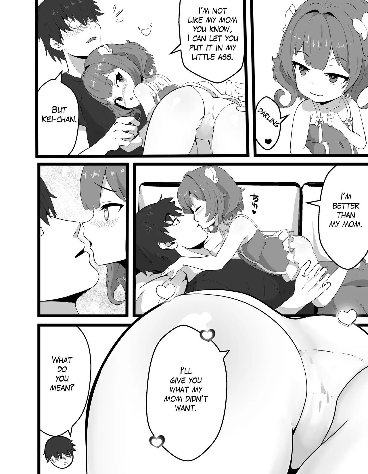 Kei-chan wa, Hahaoya no Boyfriend ni Koi o Shita. | Kei-chan fell in love with her mother's boyfriend. page 7 full