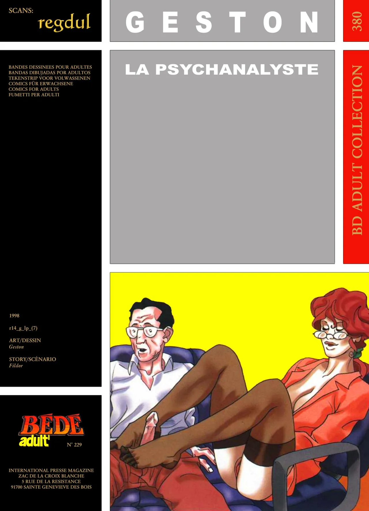 Geston - La Psychanalyste page 1 full