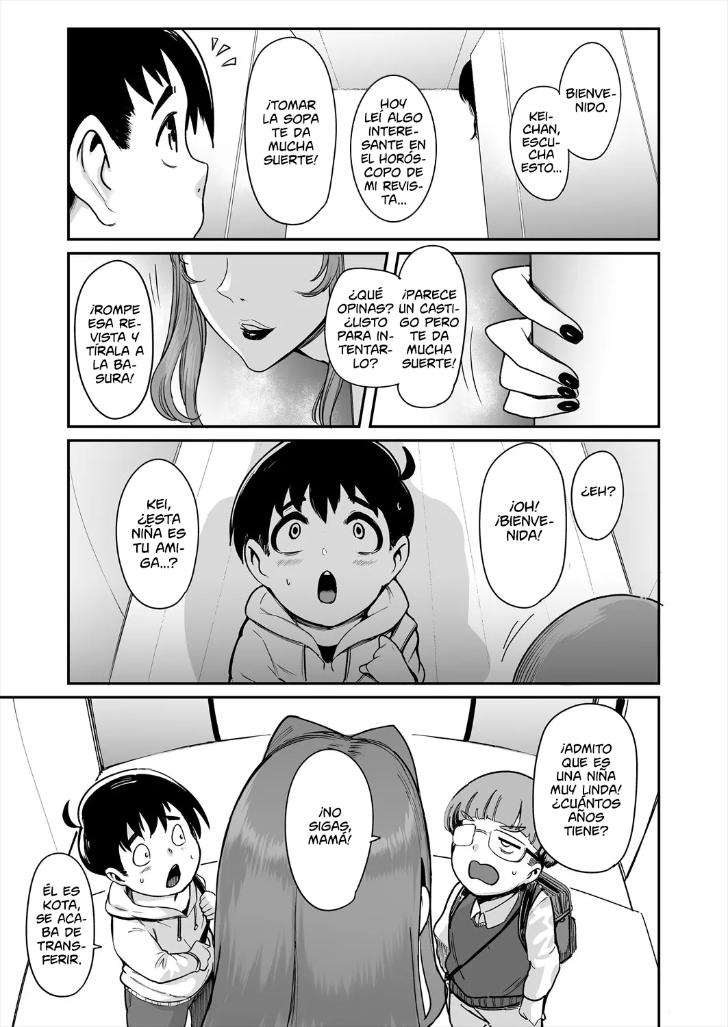 Hasshaku Mama! | La Madre de mi Mejor Amigo de Dos Metros Cuarenta me convirtió en su Esclavo Sexual page 3 full