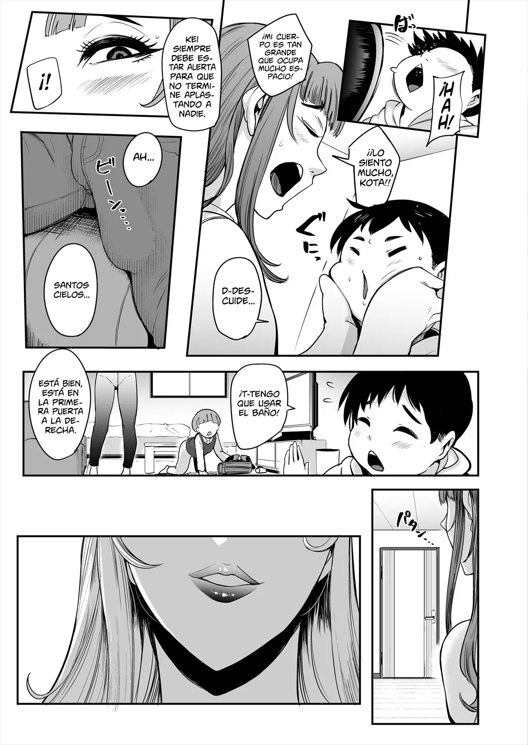 Hasshaku Mama! | La Madre de mi Mejor Amigo de Dos Metros Cuarenta me convirtió en su Esclavo Sexual page 9 full
