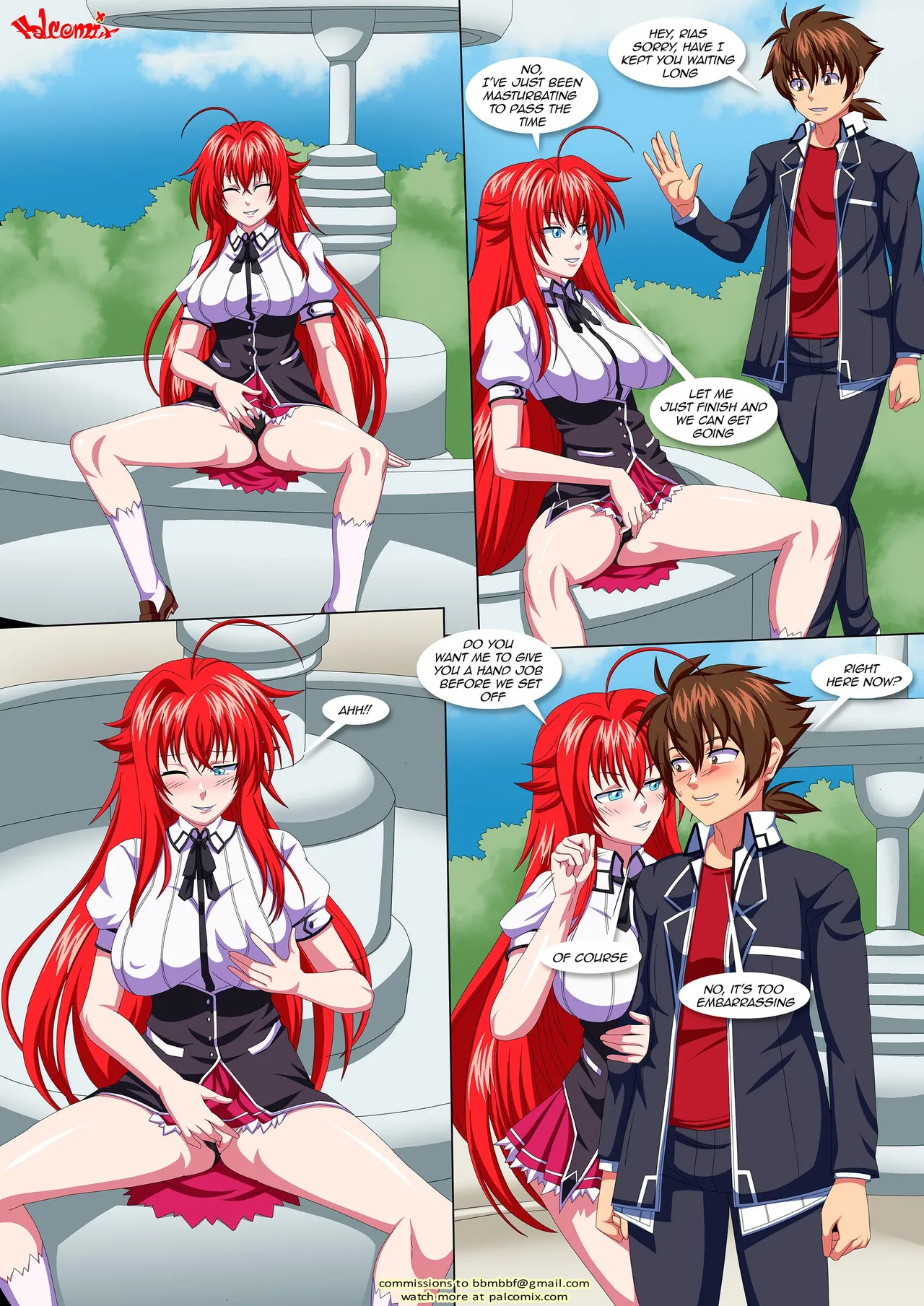 Issei's Date with Rias COMPLETE page 4 full