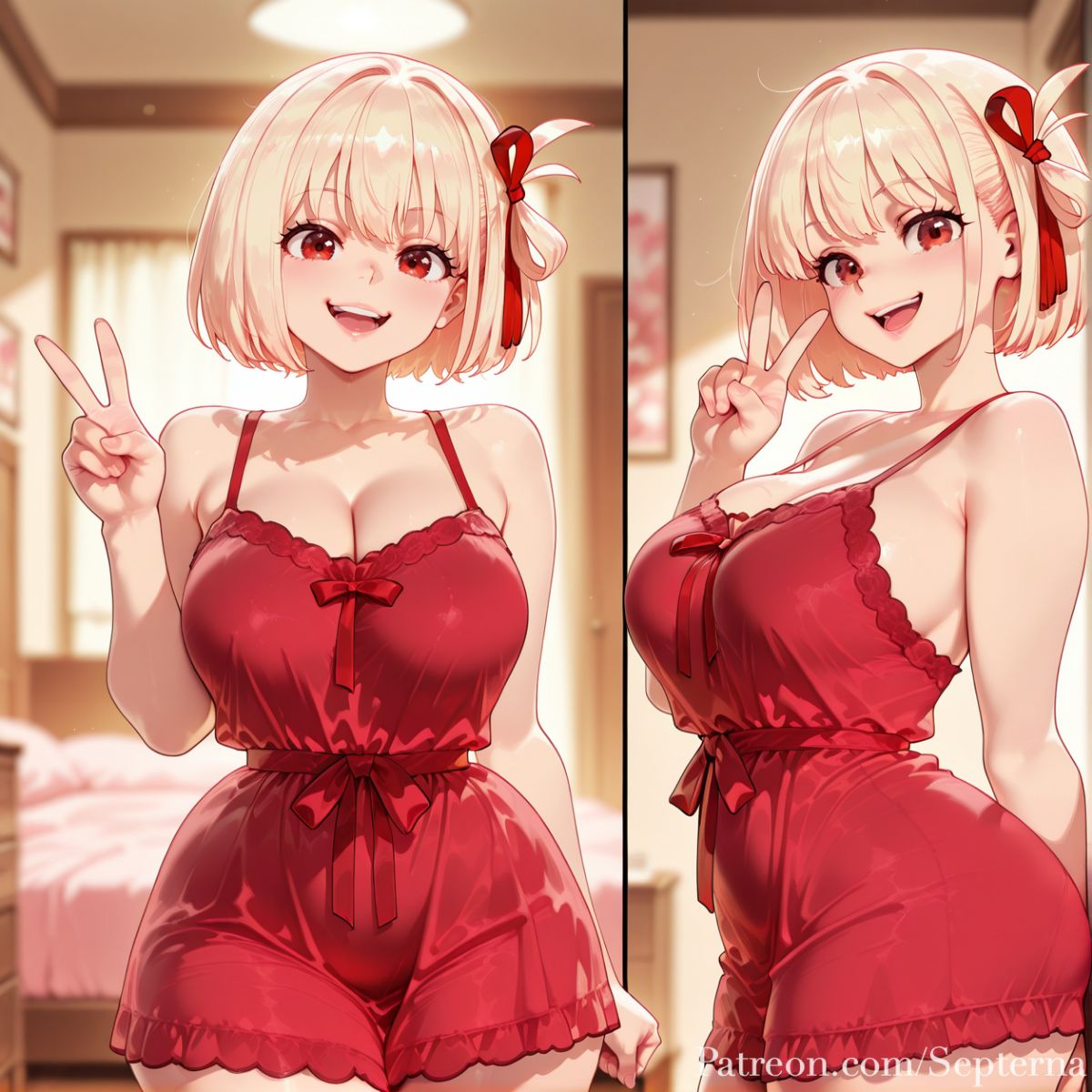 Nishikigi Chisato Nightgown septerna ai generated page 5 full