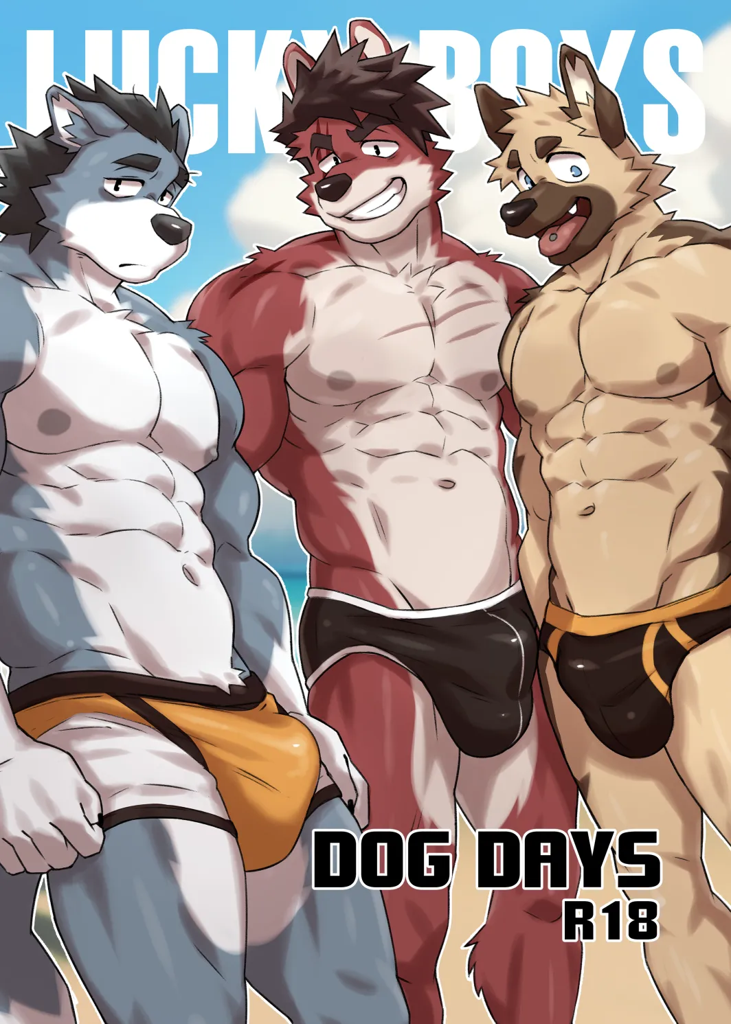 Lucky Boys -Dog Days- page 3 full