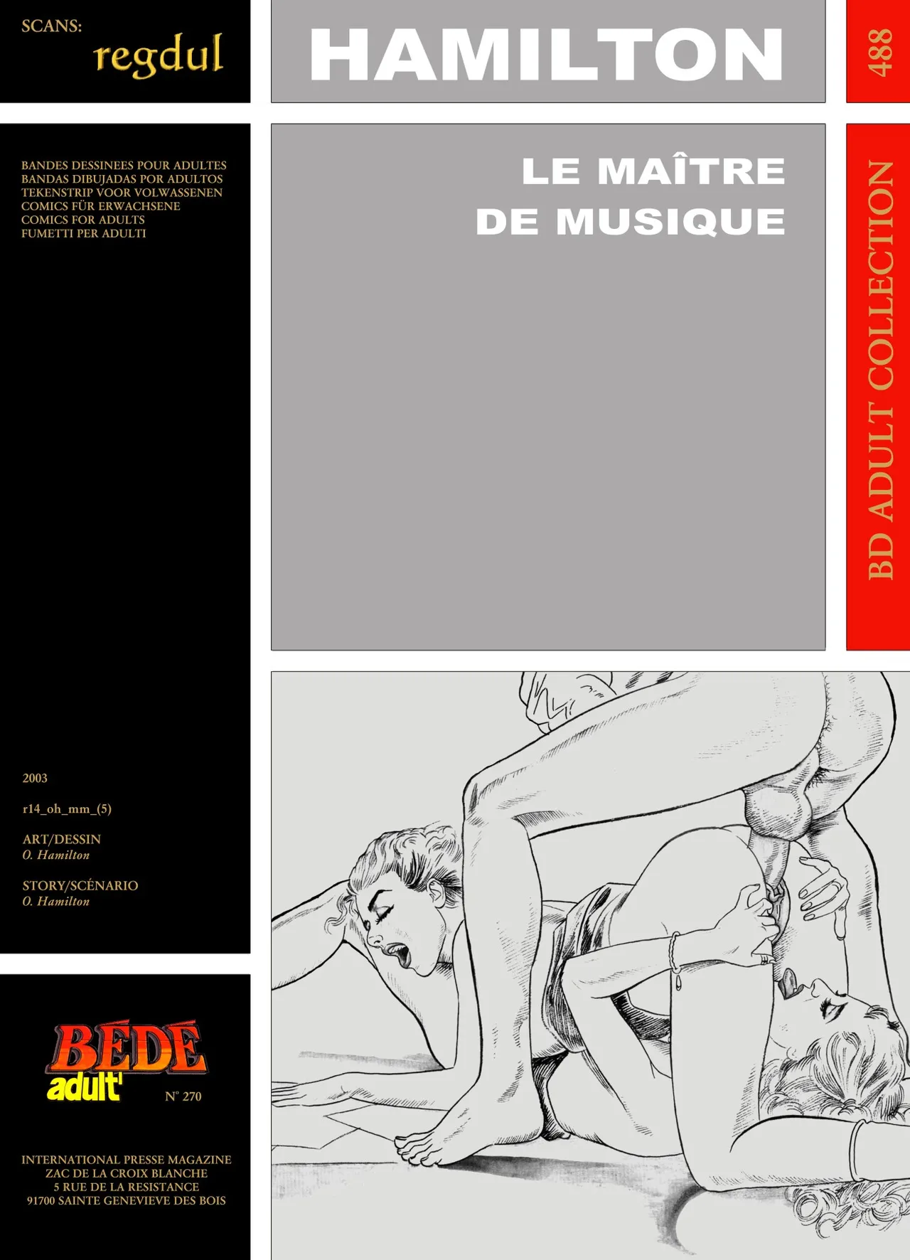 O. Hamilton - Le Maître de Musique page 1 full