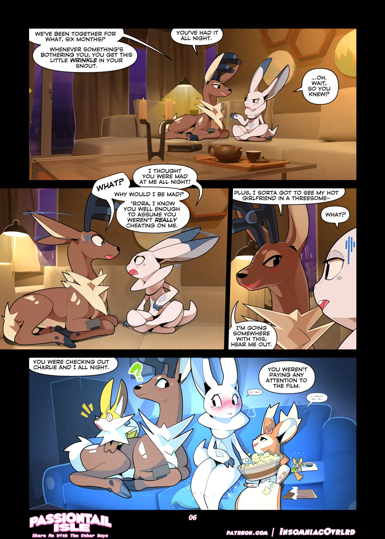 Passiontail Isle: Share Me with the Other Boys page 7 full