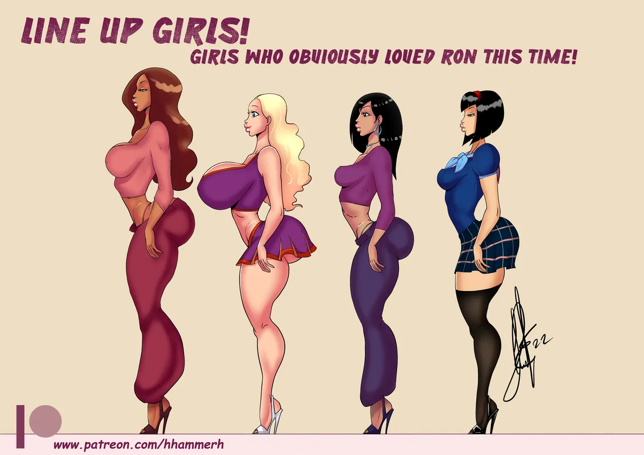 Line up Girls! page 5 full