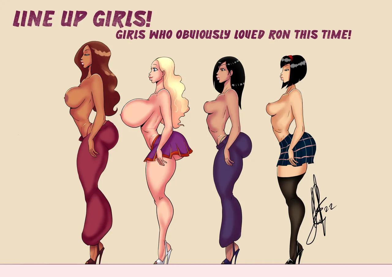 Line up Girls! page 7 full