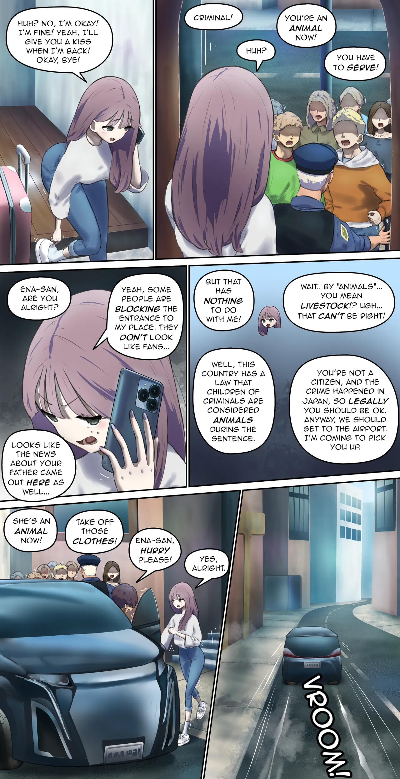 According to the law of the country where I came for the modeling shoot… 【Translated by kochakaden】 page 2 full