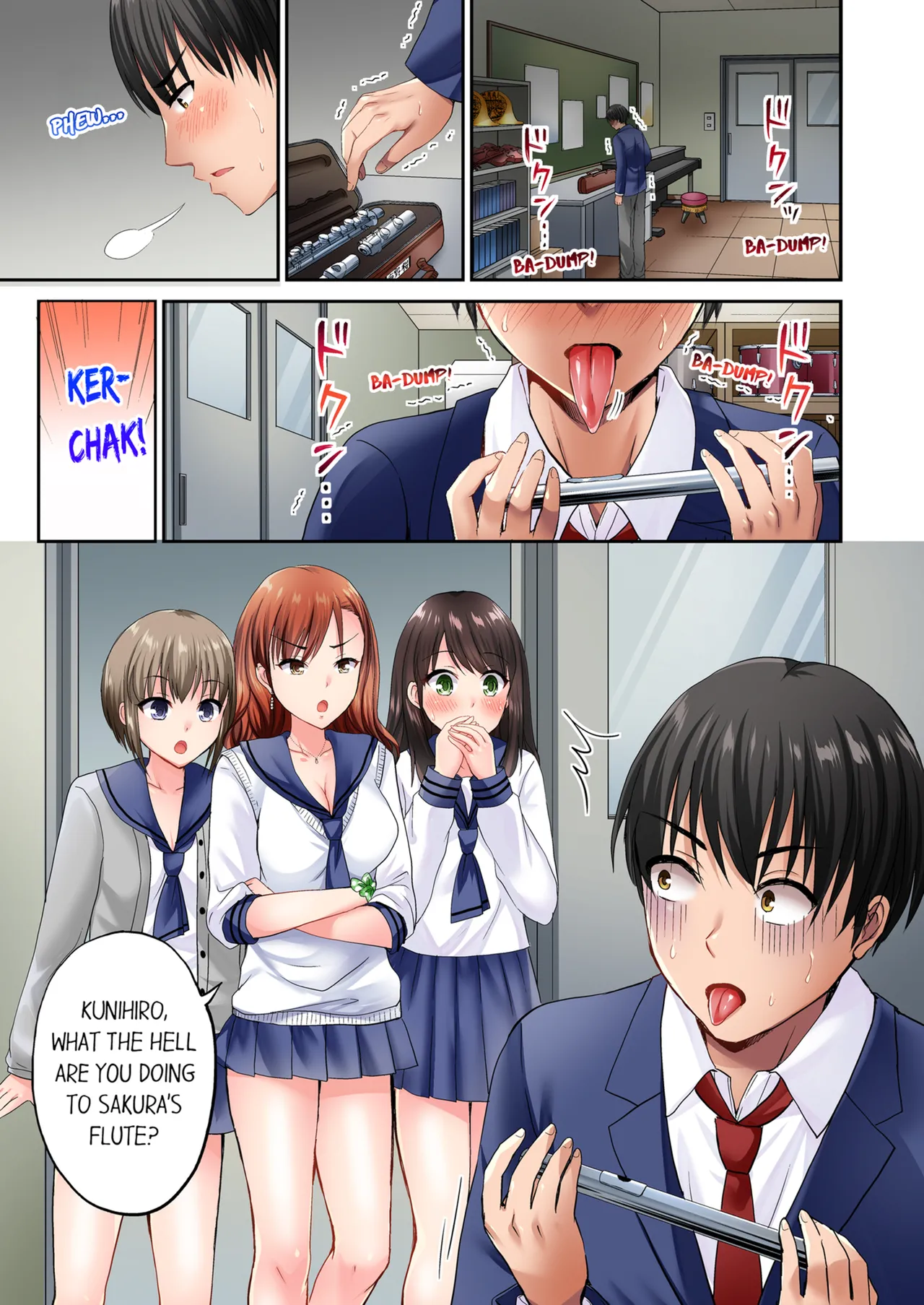 Pashiri no Shita Teku, Yabaitte... ~ Ebi Sori Iki Suru Namaiki Gyaru | Bullied Boy's Tongue Revenge Vol.1-4 page 2 full
