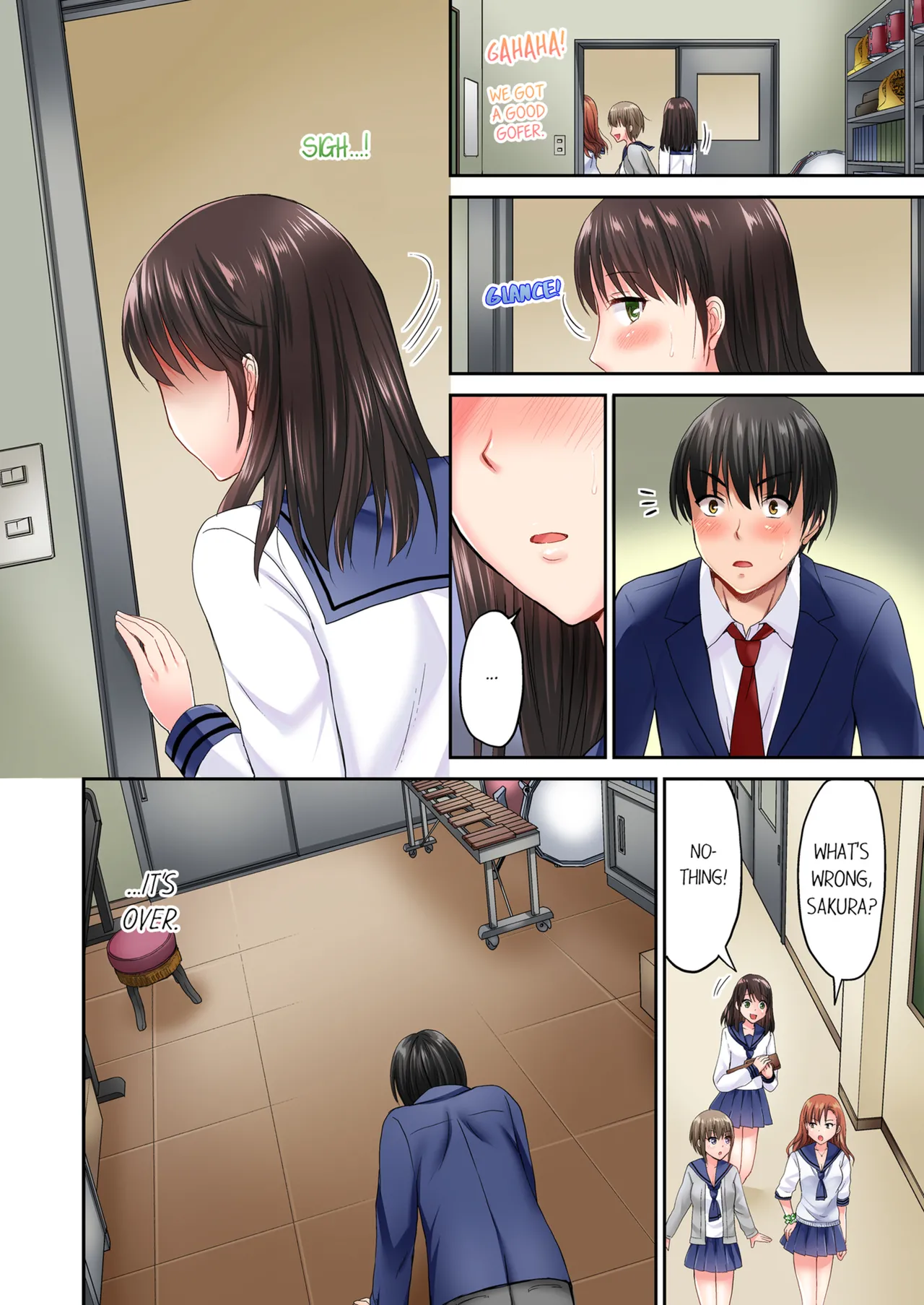 Pashiri no Shita Teku, Yabaitte... ~ Ebi Sori Iki Suru Namaiki Gyaru | Bullied Boy's Tongue Revenge Vol.1-4 page 9 full