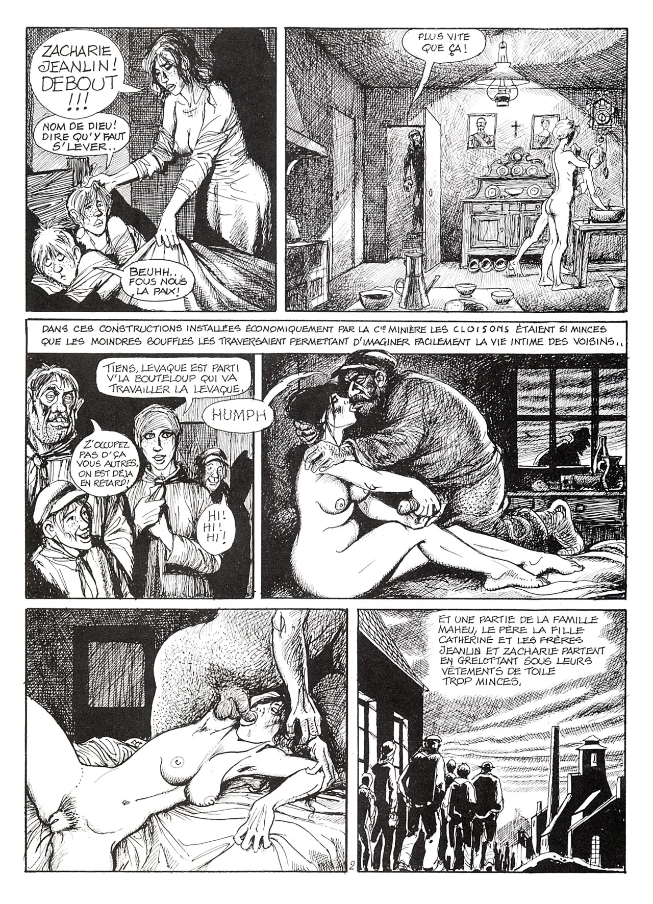 Georges Pichard &amp; Émile Zola - Germinal #1 page 3 full