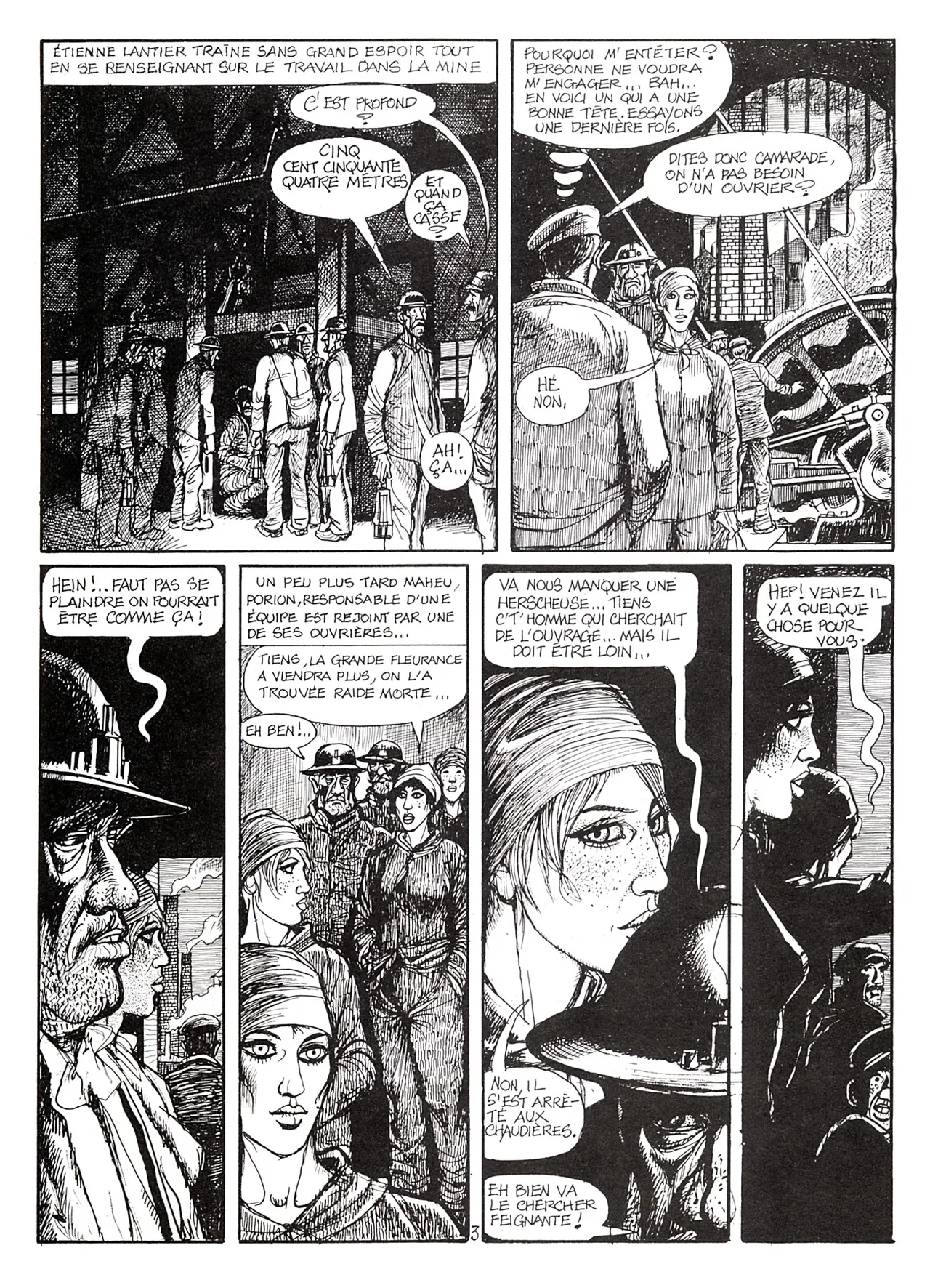Georges Pichard &amp; Émile Zola - Germinal #1 page 4 full