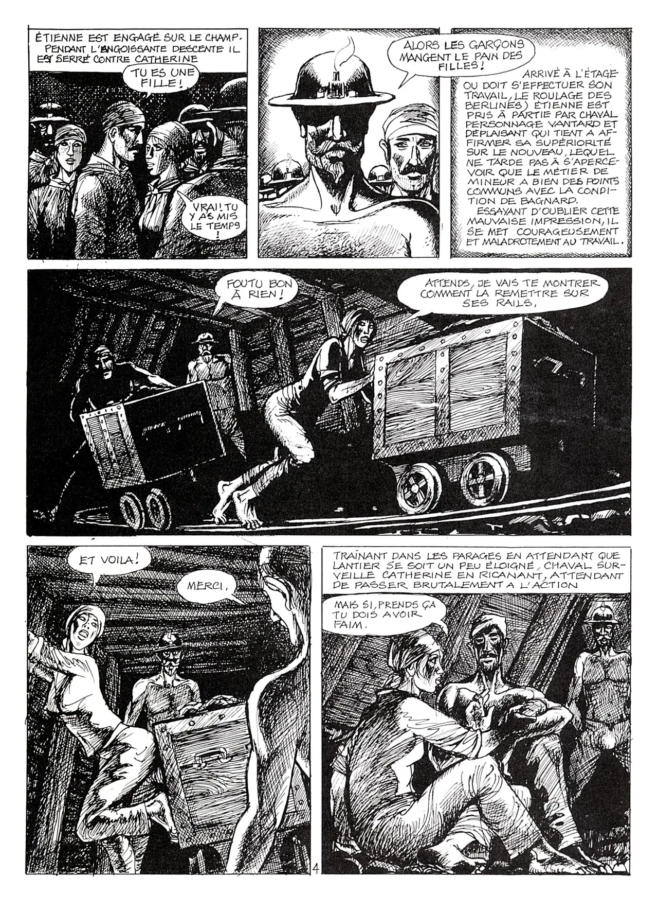 Georges Pichard &amp; Émile Zola - Germinal #1 page 5 full