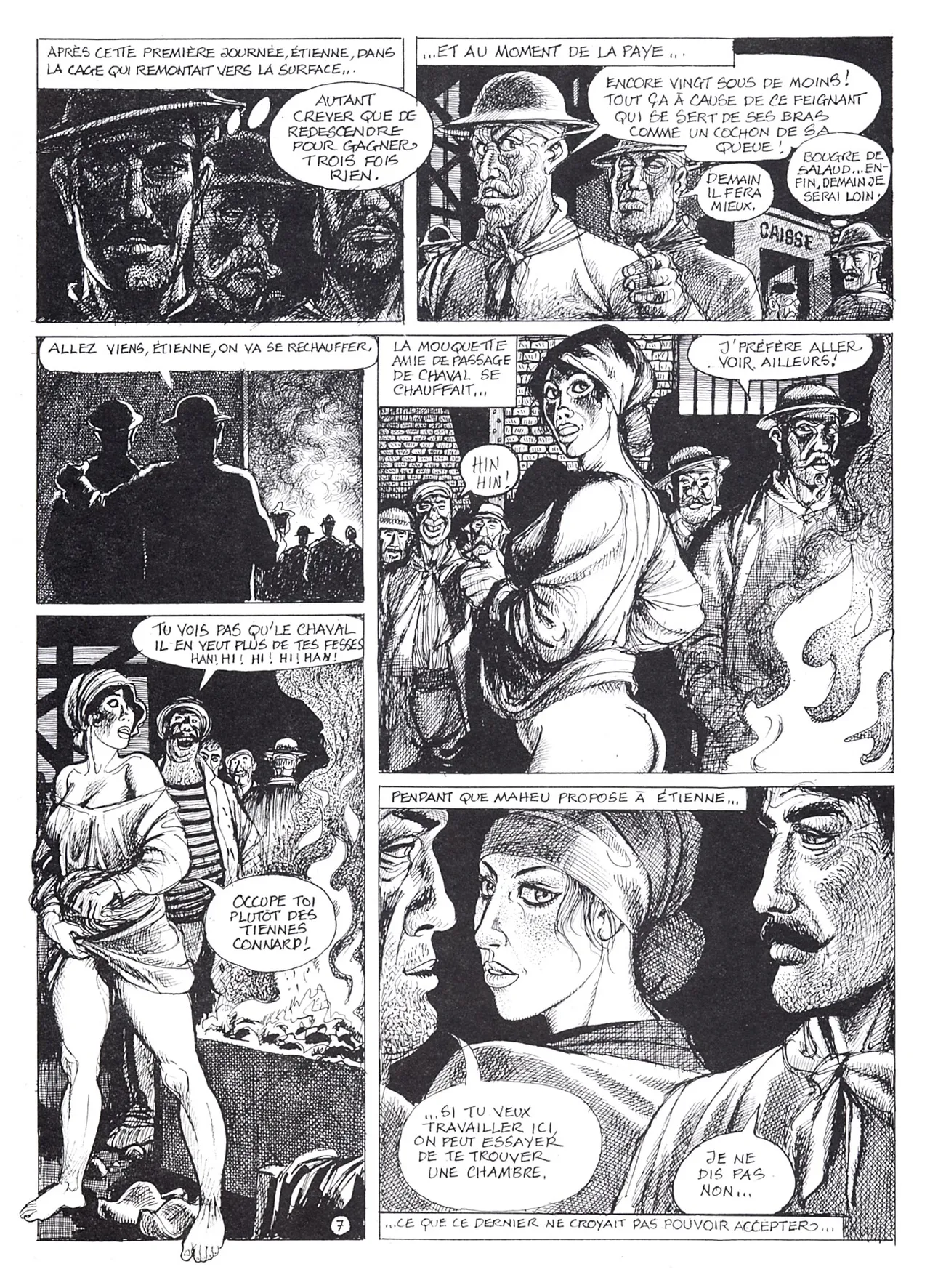 Georges Pichard &amp; Émile Zola - Germinal #1 page 8 full