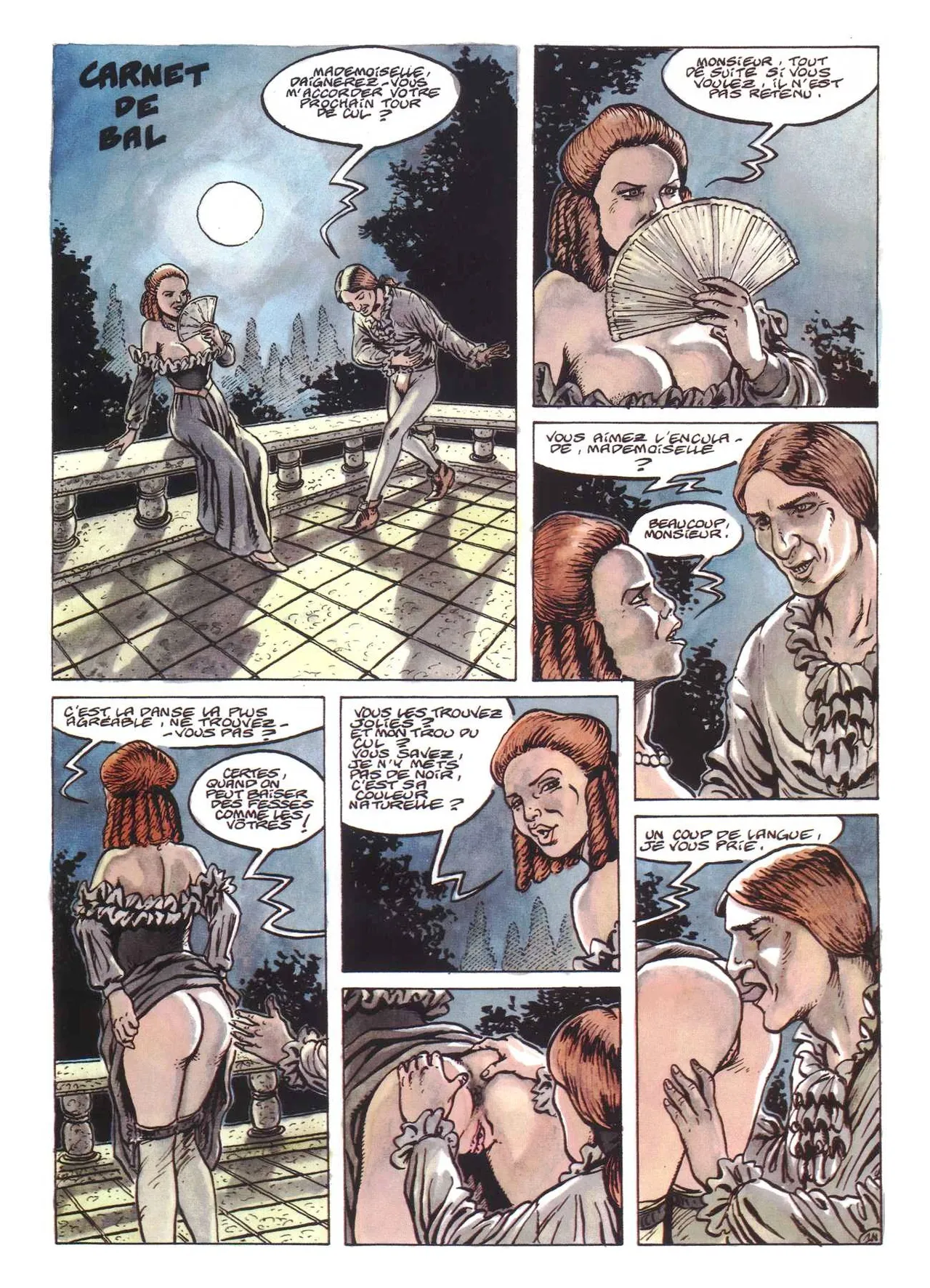 Jacobsen  &amp; Pierre Louÿs - Dialogues de Courtisanes : Carnet de bal page 2 full