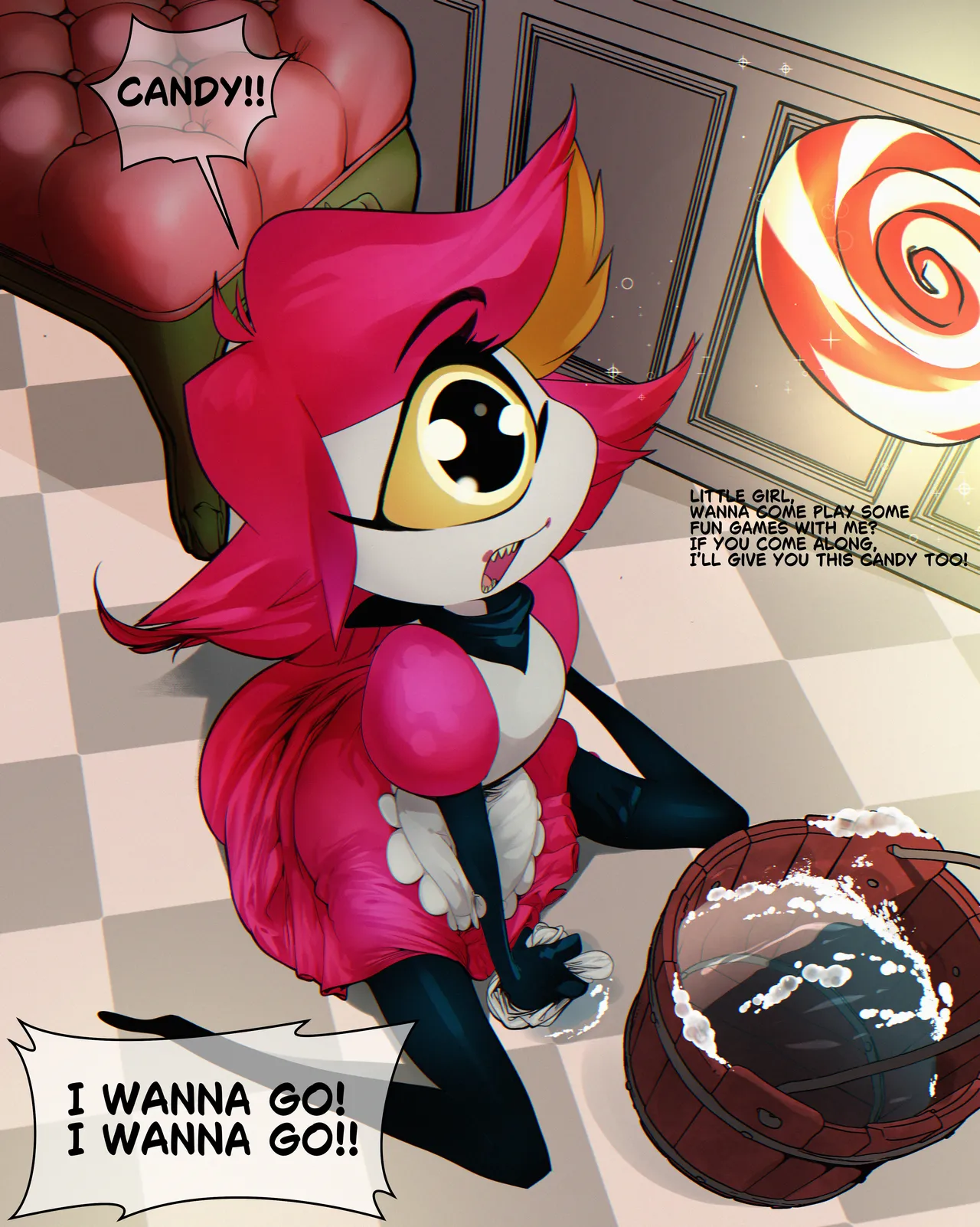 Nifty + Default Muscular demon page 1 full