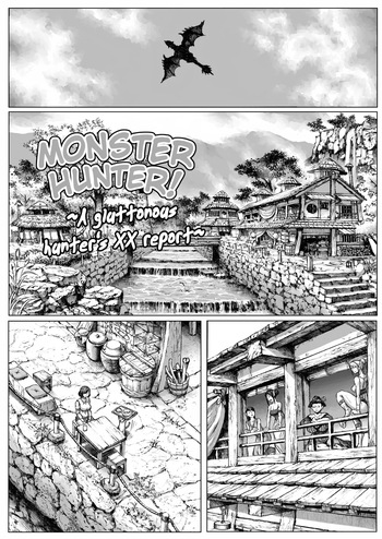 Monster Hunter! ~A gluttonous hunter's XX report ~ cover