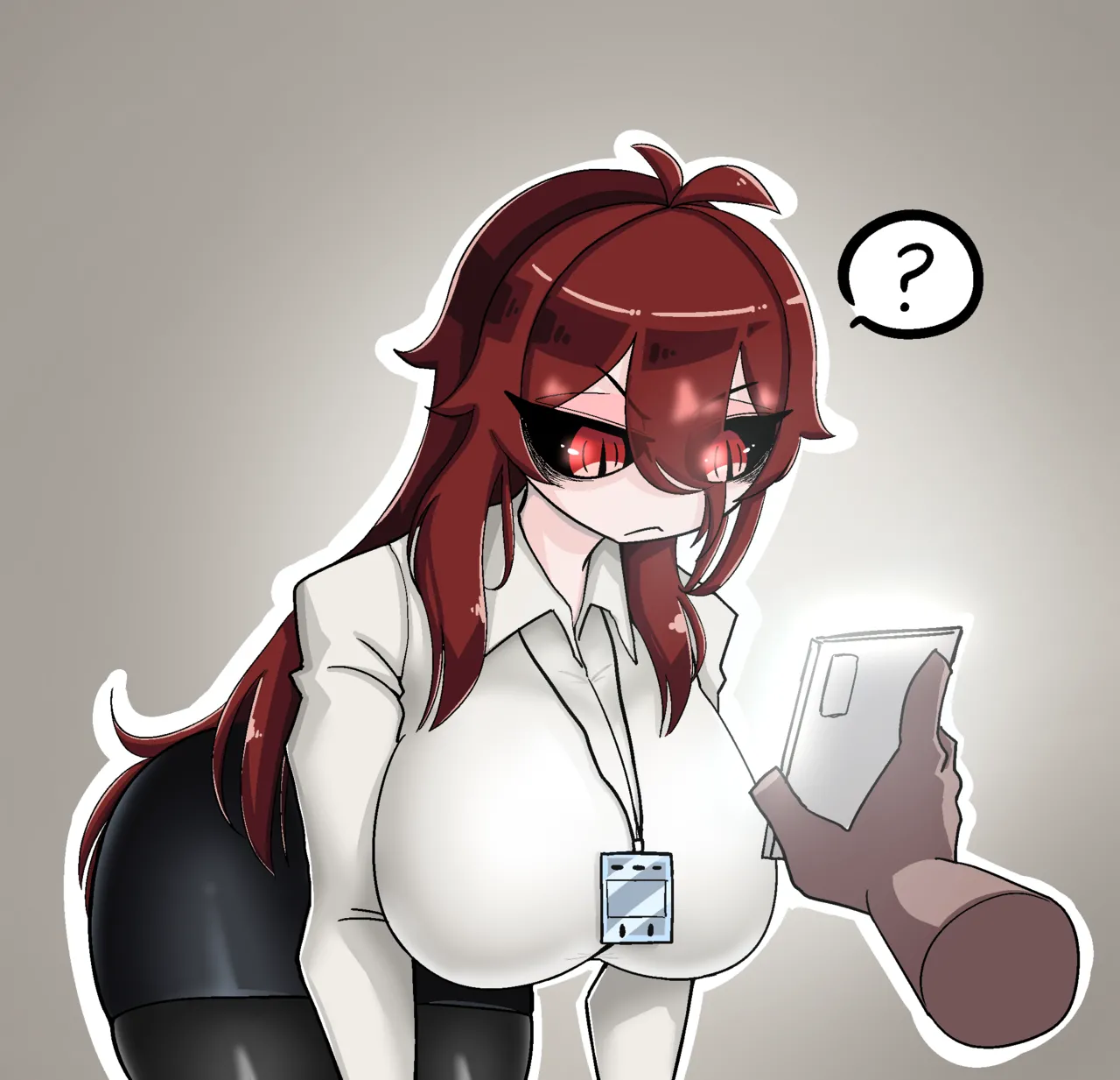 Redhead Girl Time Stop page 1 full