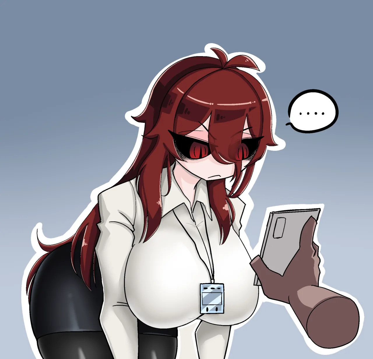 Redhead Girl Time Stop page 2 full