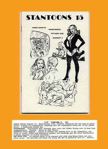 Stantoons #015 - Eric Stanton &amp; Alan Throne cover