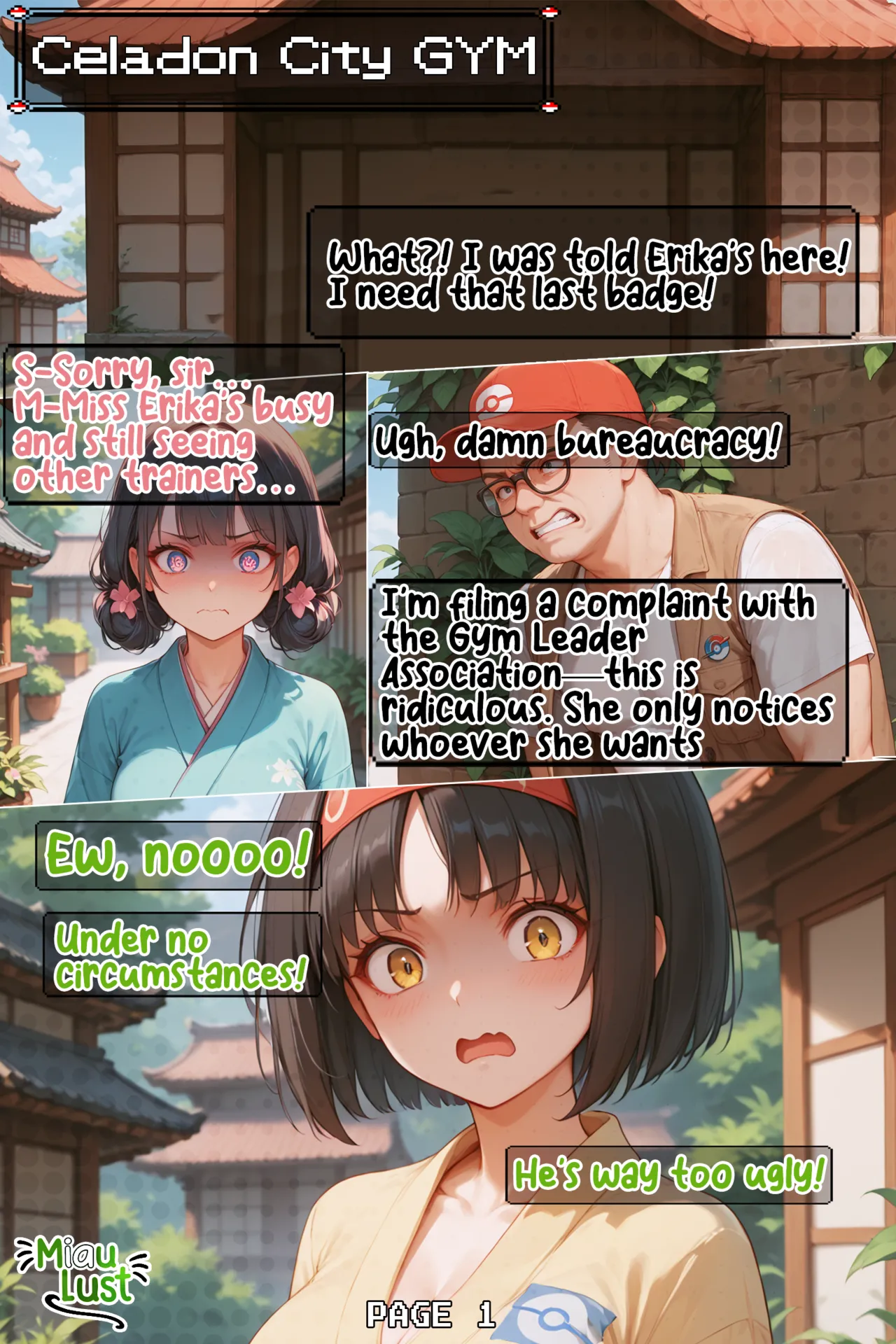 Erika in The Hokage Way page 3 full