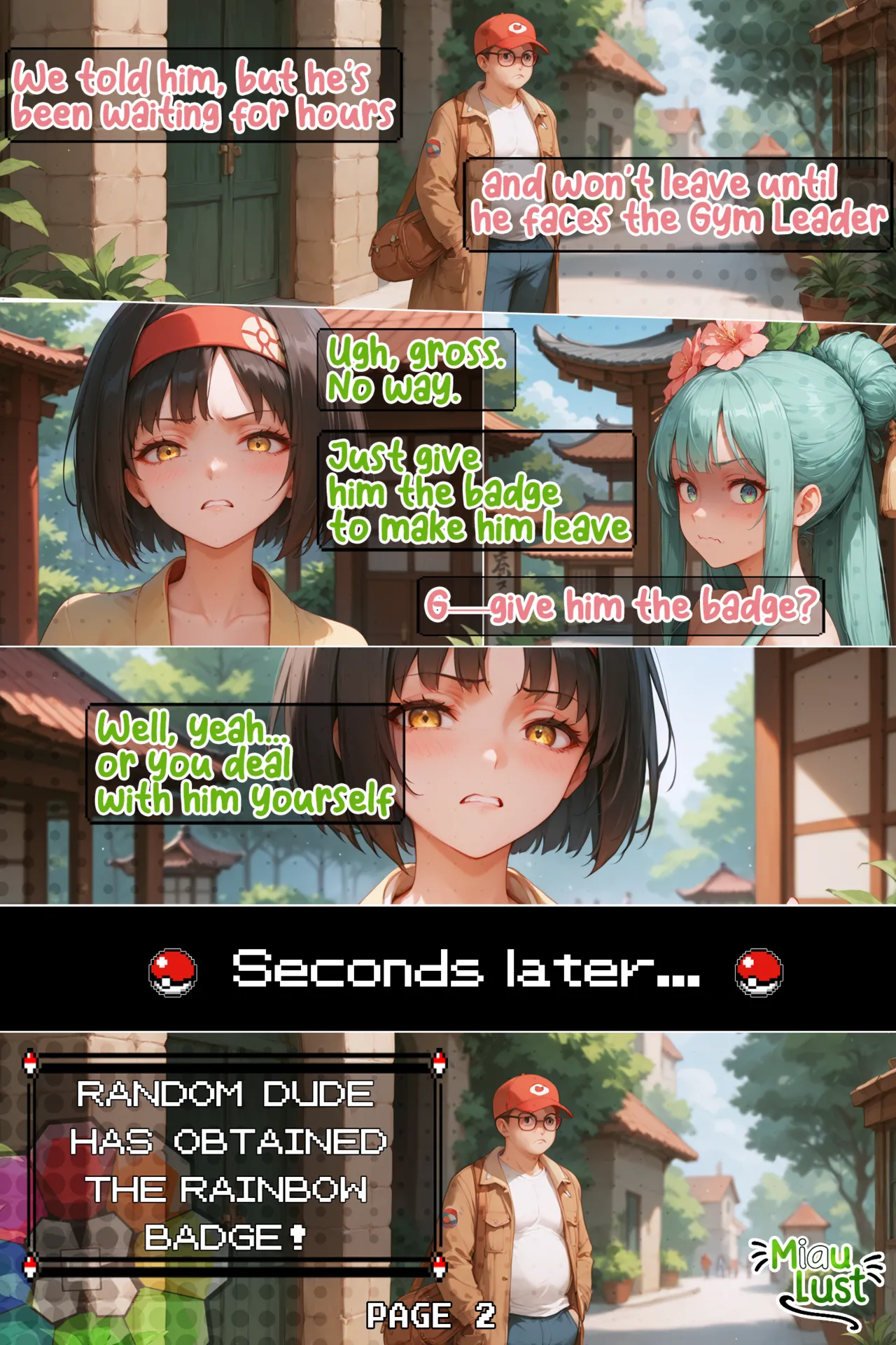 Erika in The Hokage Way page 4 full