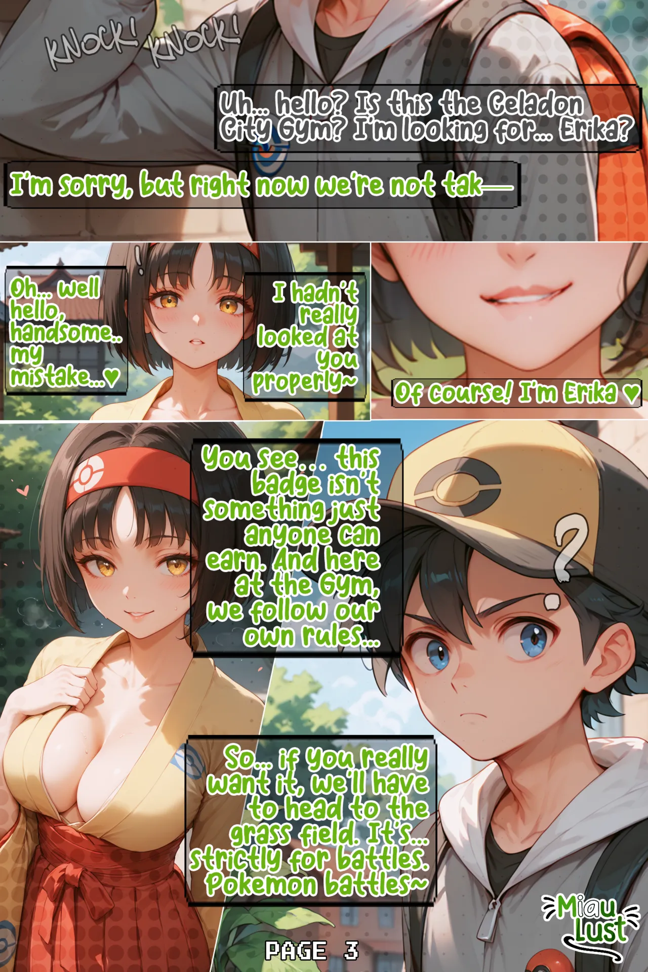 Erika in The Hokage Way page 5 full