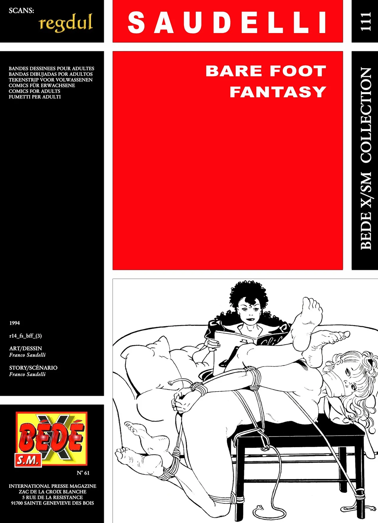 Franco Saudelli - Bare Foot Fantasy page 1 full