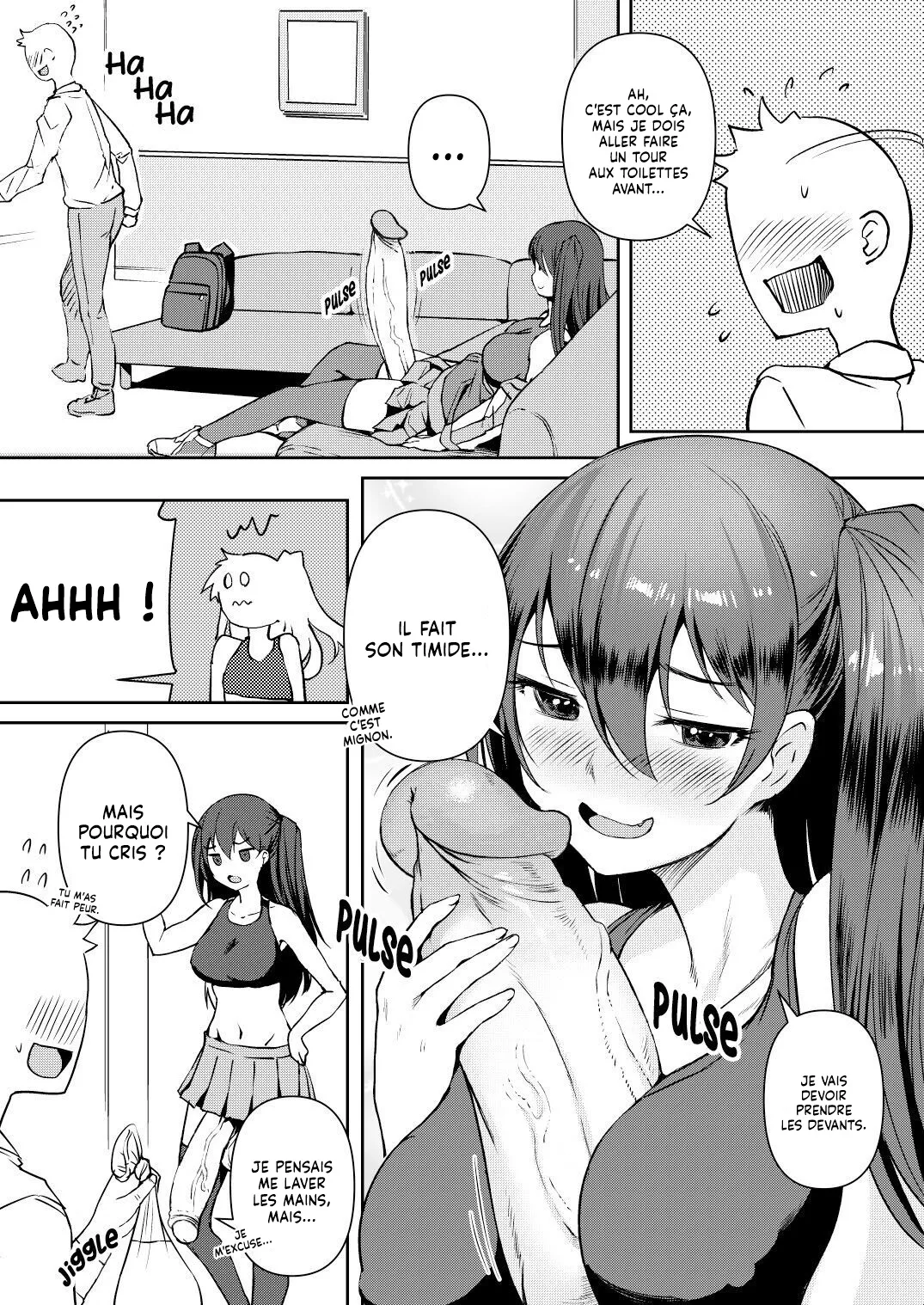 Futanari Kanojo 2 - Futa Girl Friend 2 page 5 full