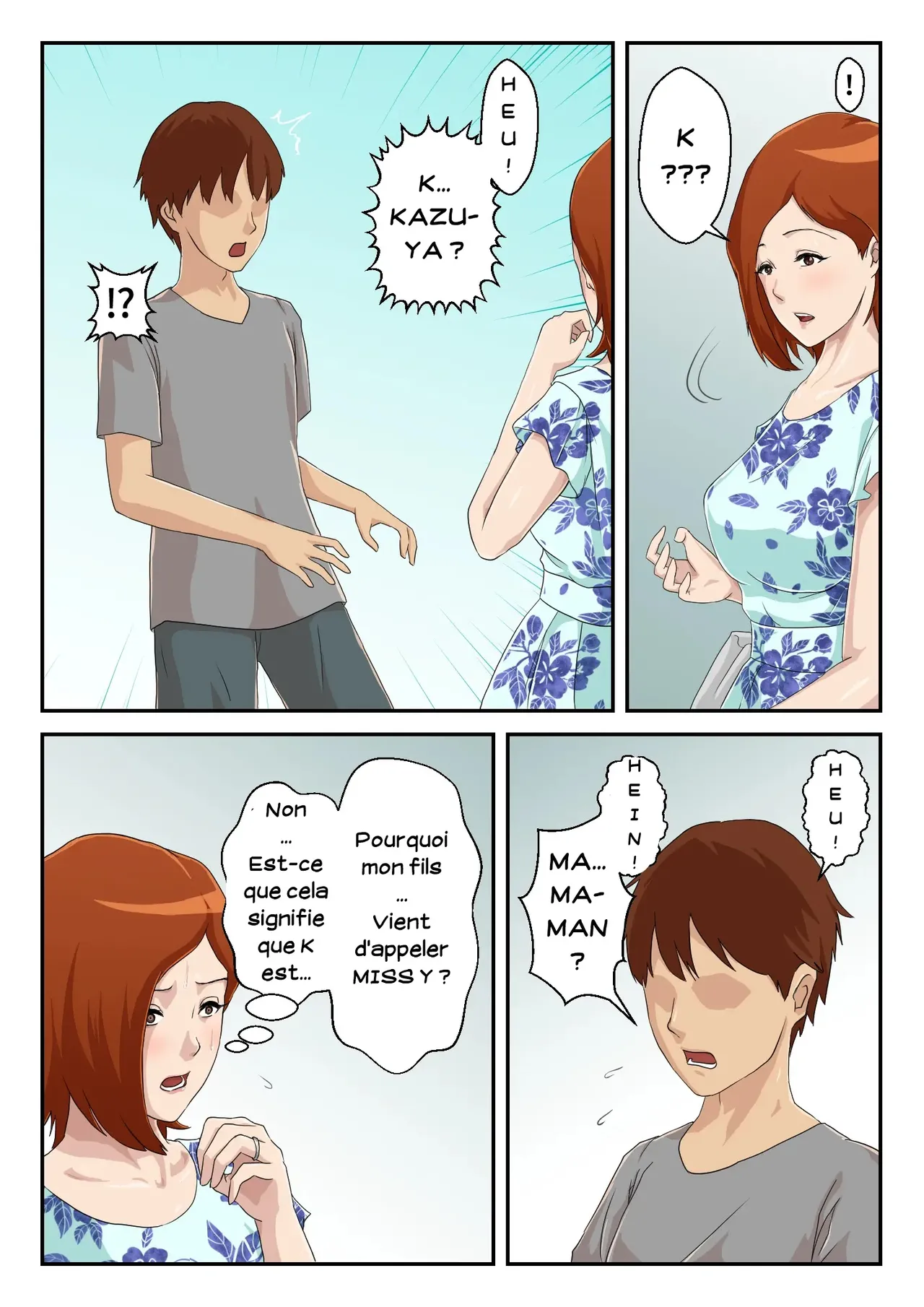 Matching Appli de Deatta Aite wa Kaa-san deshita | J'ai matché Maman sur mon application de rencontre 01 page 9 full