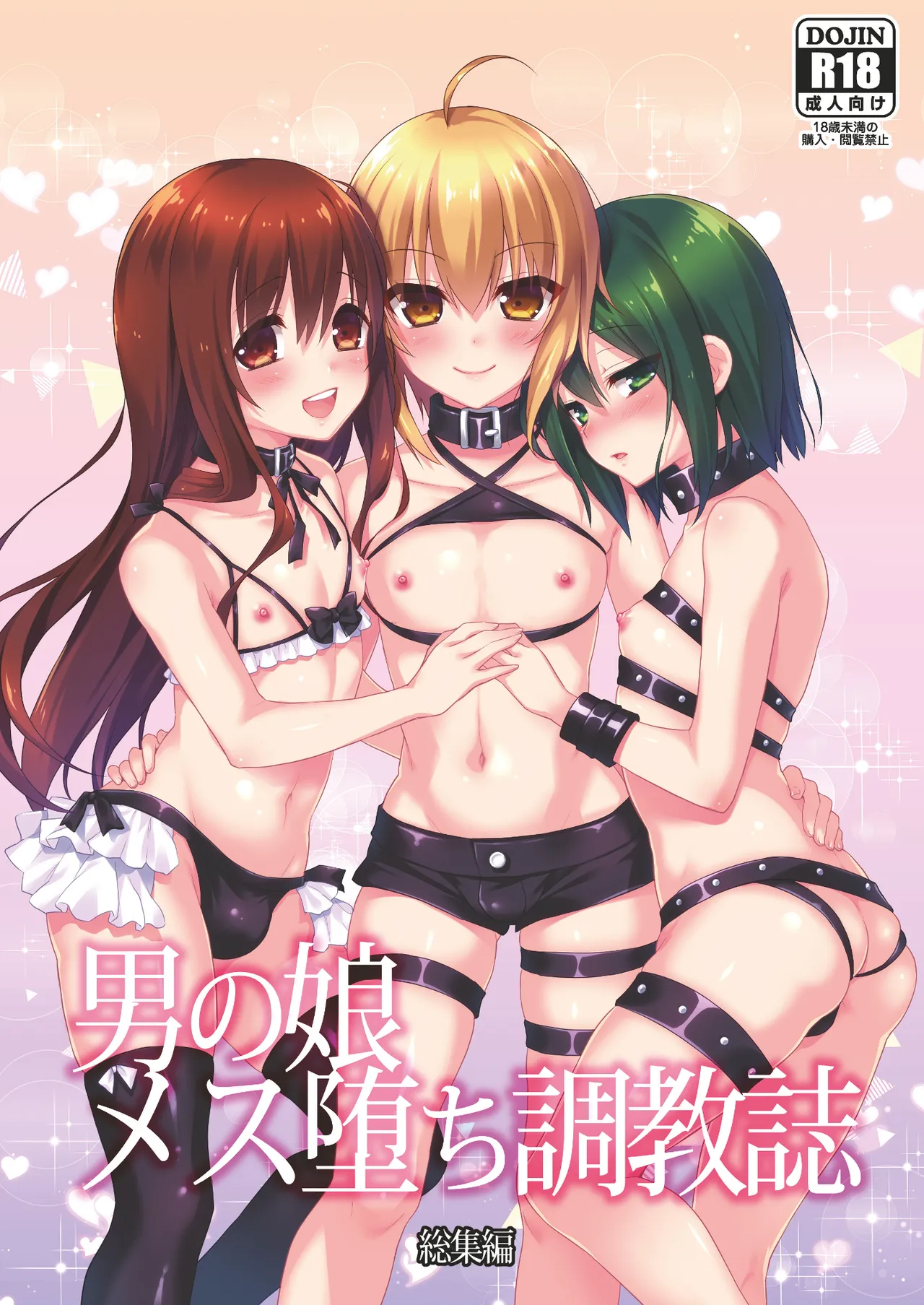 男の娘メス堕ち調教誌 総集編 page 1 full