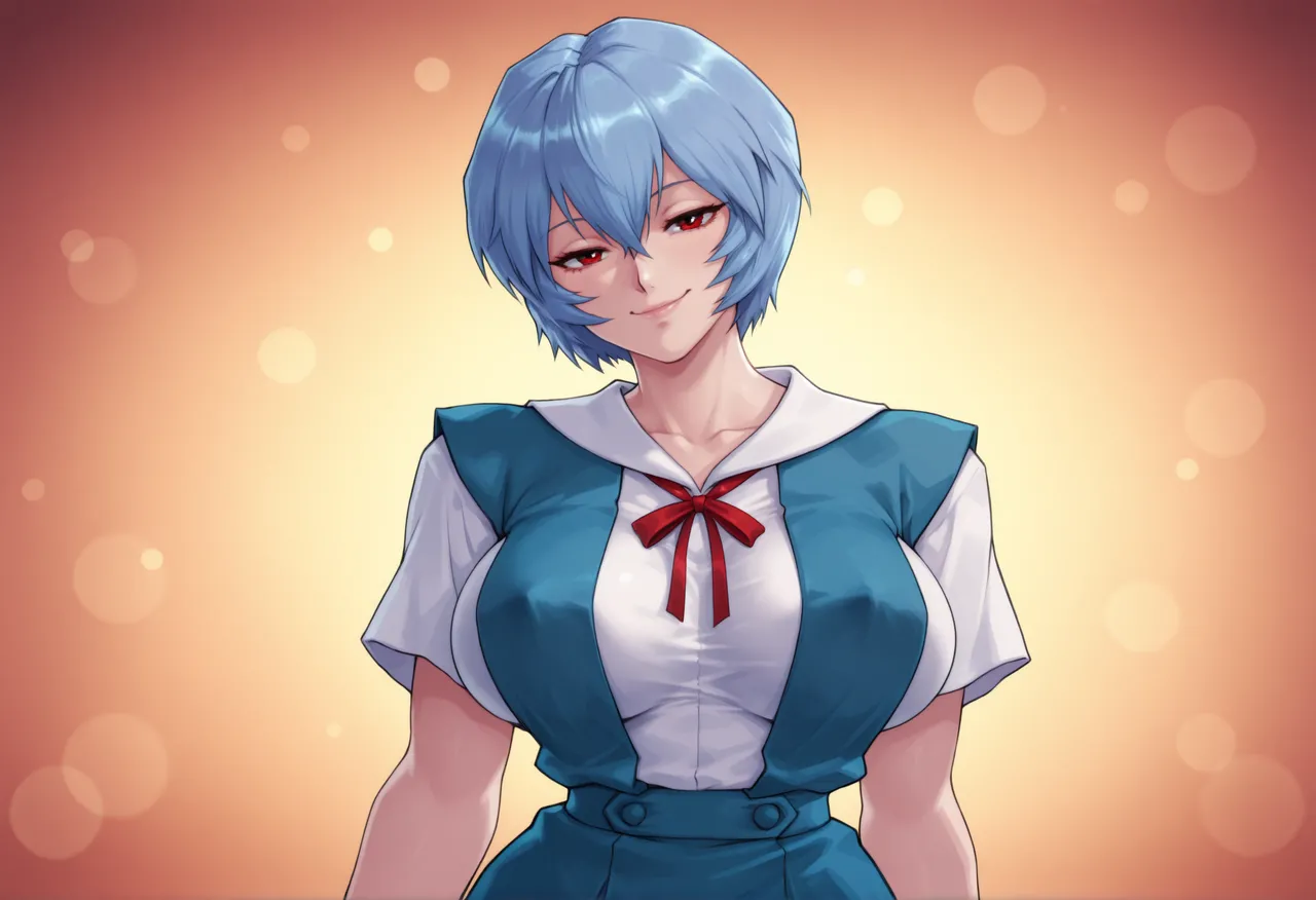 REI AYANAMI - EVANGELION - 140+ IMAGES kranken ai generated page 1 full