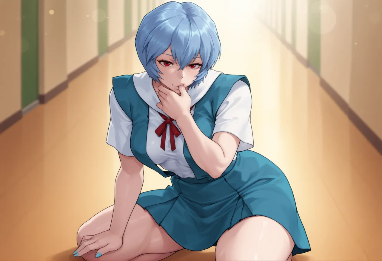 REI AYANAMI - EVANGELION - 140+ IMAGES kranken ai generated page 7 full