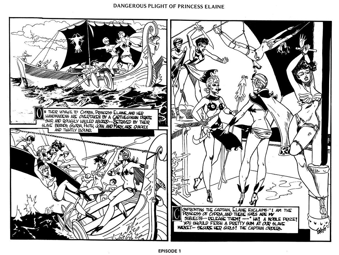 Eneg  - Dangerous Plight of Princess Elaine page 4 full