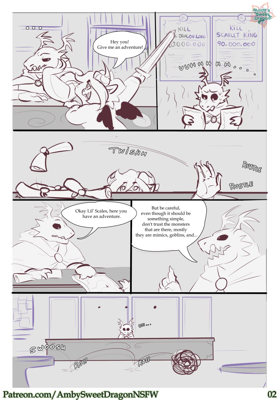 DragonLoot Comic  English version page 3 full