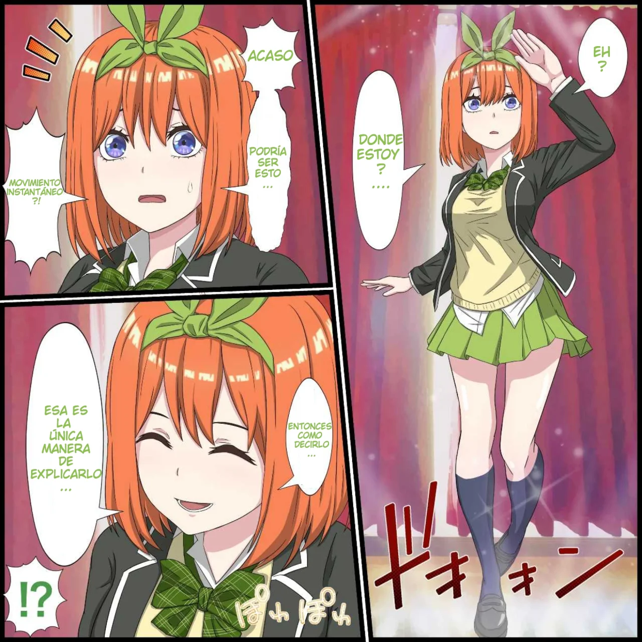 Anime Chara to Seckle Dekiru Appli ''Yotsuba Hen''｜La App con la que Puedes Cogerte a Personajes de Anime ~El Caso de Yotsuba~ page 2 full