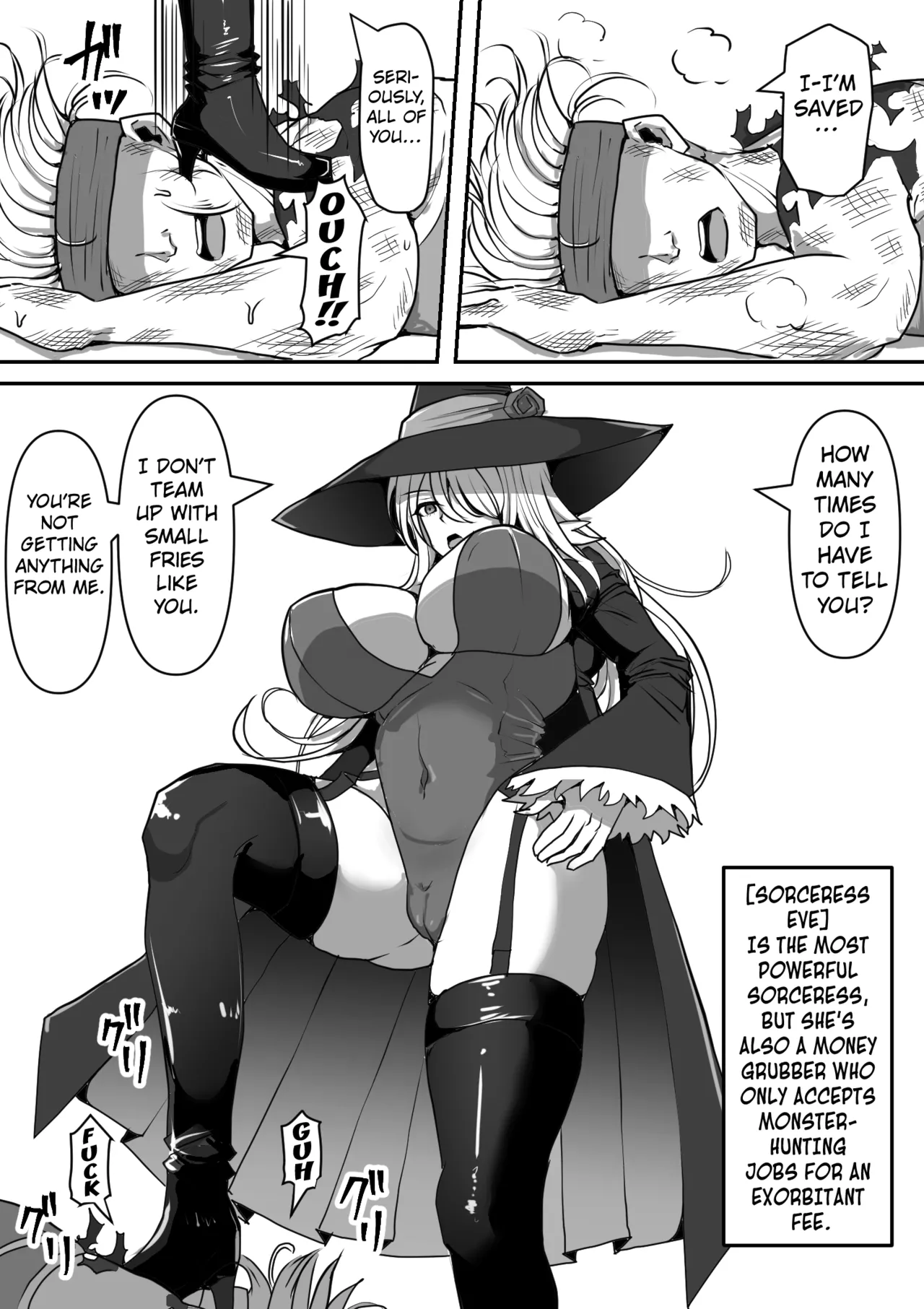 Majo ga Shokushu ni Kisei sa re Shokushu o Shussan shi Makuru Hanashi page 4 full