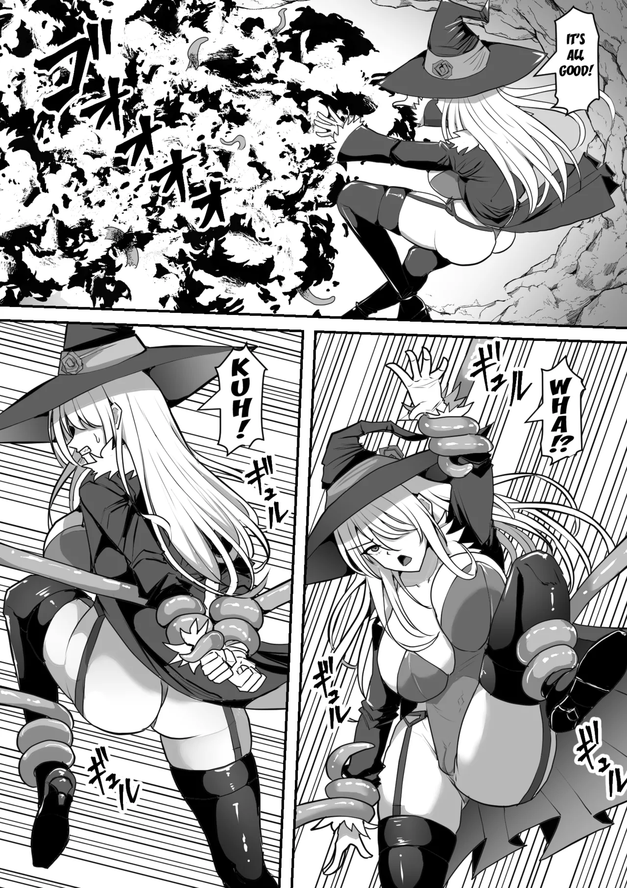 Majo ga Shokushu ni Kisei sa re Shokushu o Shussan shi Makuru Hanashi page 8 full