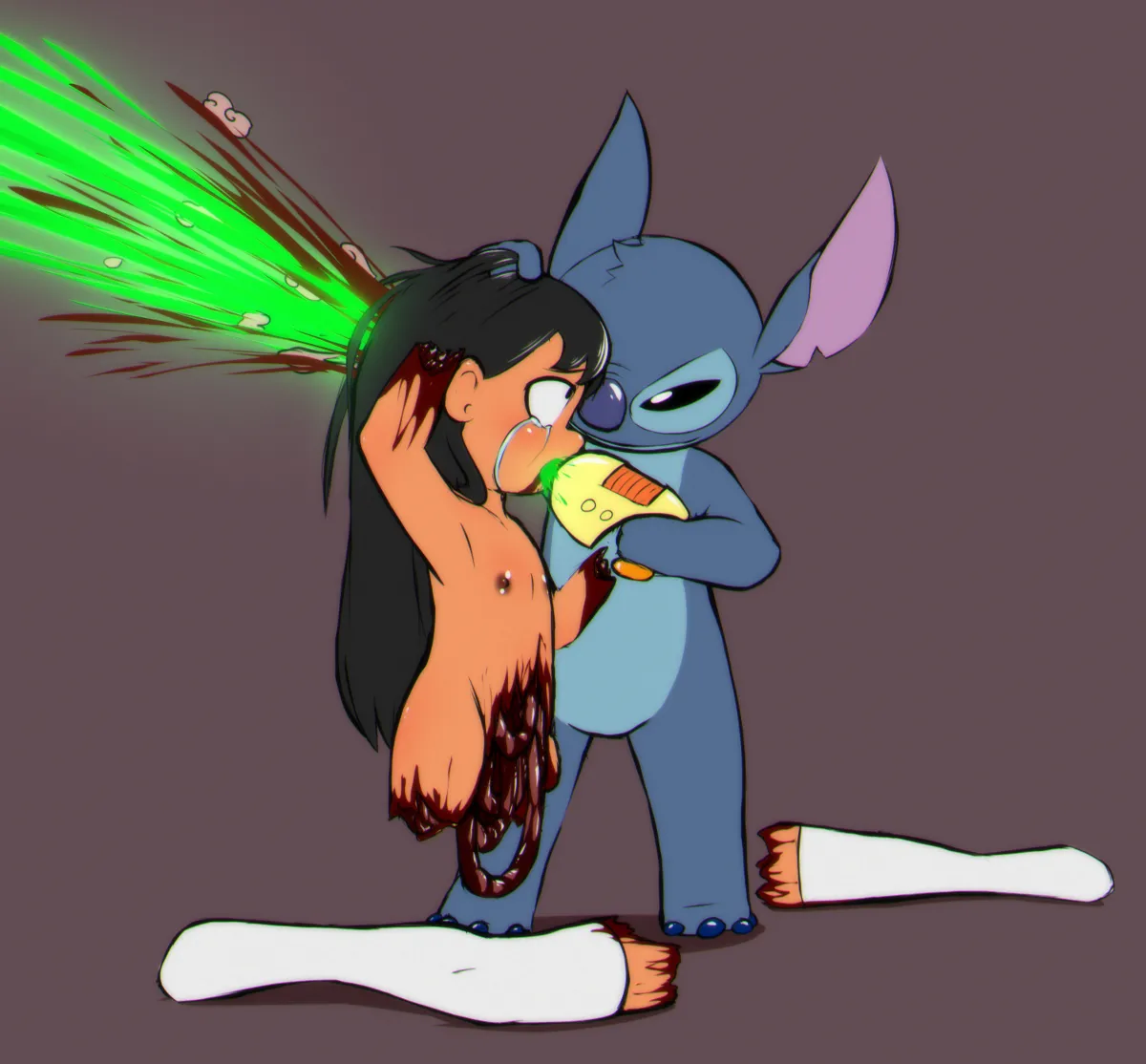 Stitch Destroys Lilo page 8 full