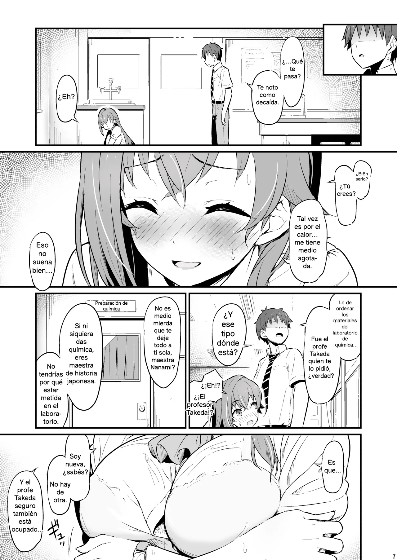 Kagaku Junbishitsu no Tsumi | El pecado del laboratorio de química page 8 full