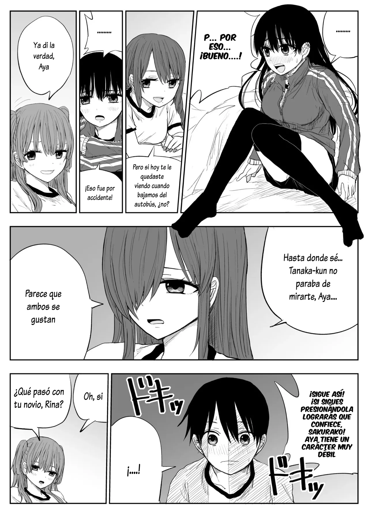 Trauma Shuugakuryokou -Boku wa Ano Ko to Yarichin no Kiss Hame Kansokusha-｜Excursión Escolar Traumática -Fui Testigo de los Besos y el Sexo de mi Crush con el Mujeriego de la Clase- page 10 full