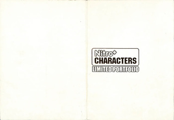 Nitro+ CHARACTERS LIMITED PORTFOLIO cover