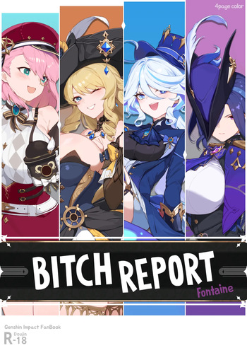Mesu Repoto Fontenu | Bitch Report: Fontaine cover